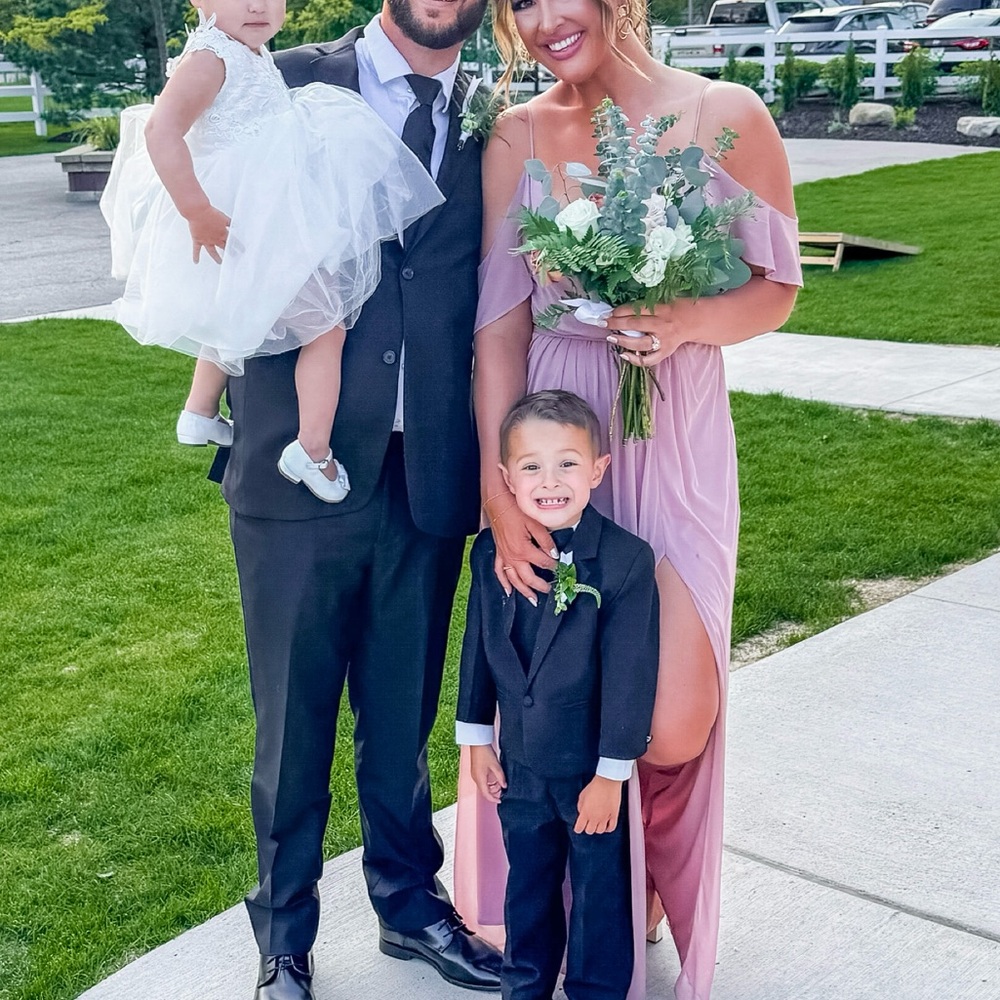 Azazie Mauve Bridesmaid Dress